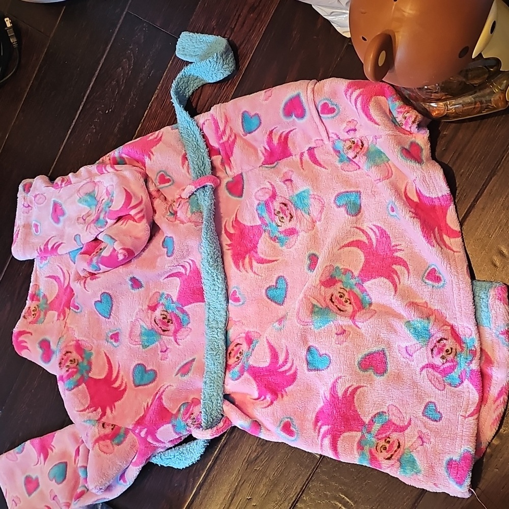 Trolls Kid Robe - Picture 3 of 3